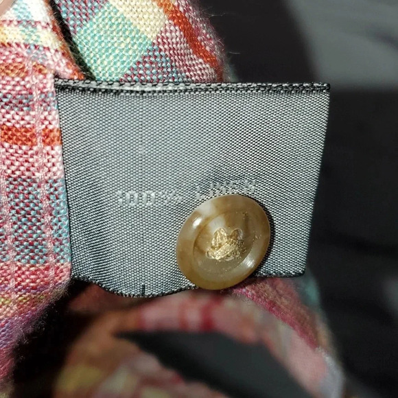 Talbots Men's 100% Linen Short Sleeve Shirt, Size XL - Picture 8 of 13